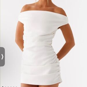 Peppermayo off the shoulder mini